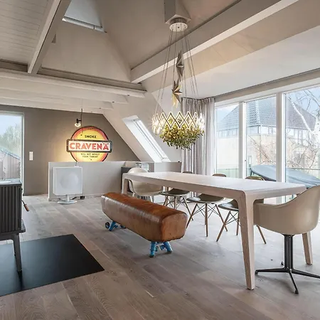 Semesterbostad Haifischsieben, Wow-haus Mit Meerblick, Sauna Und Kamin Bockholm